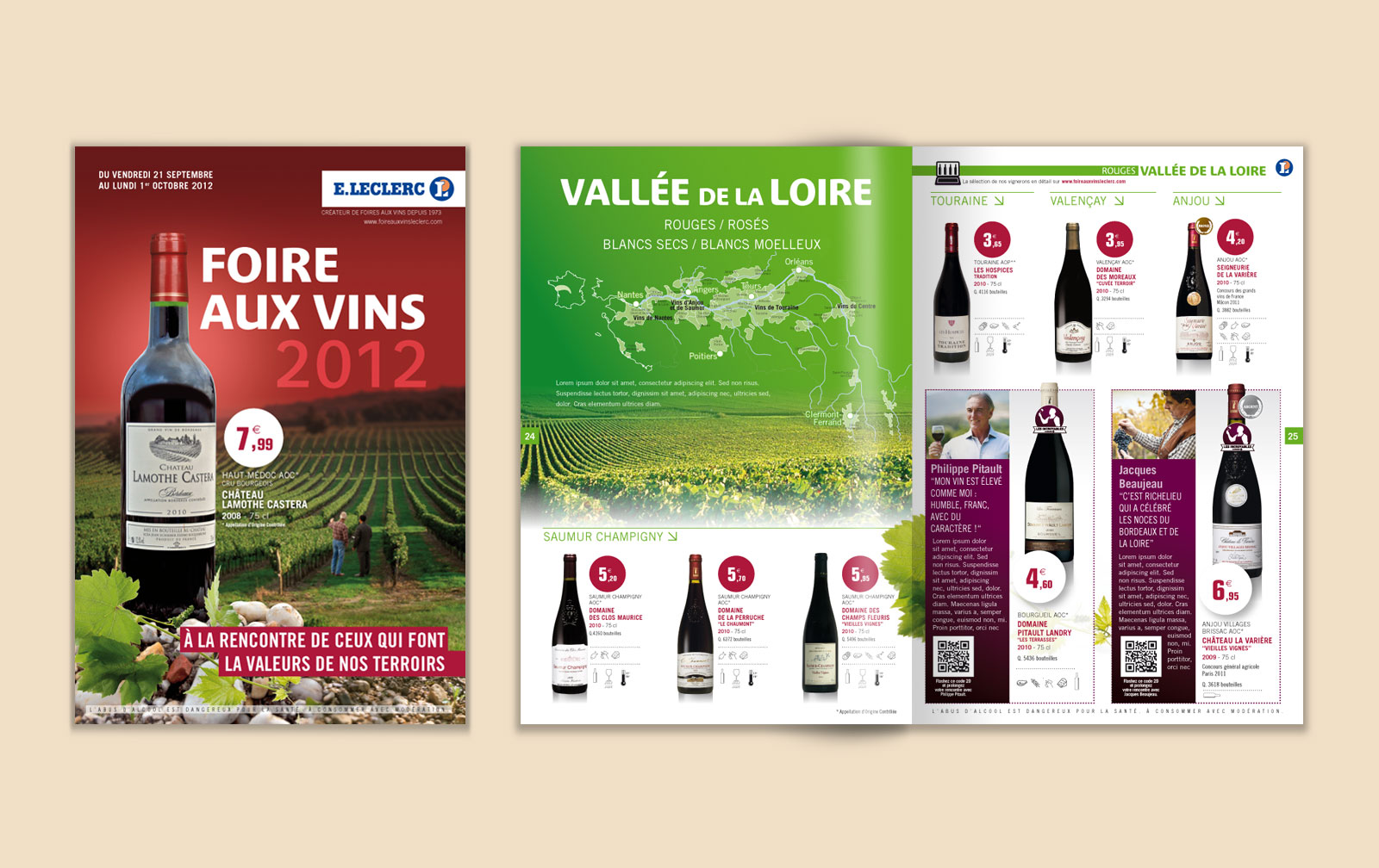 Catalogue pour la Foire aux vins de E.Leclerc